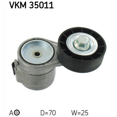 SKF VKM35011 V-Ribbed Belt Tensioner Pulley