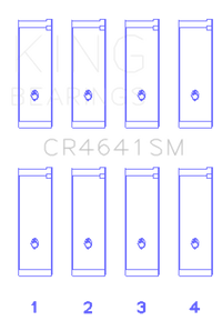 King Engine Bearings Suzuki J24B (Size 0.25 Oversized) Rod Bearing Set