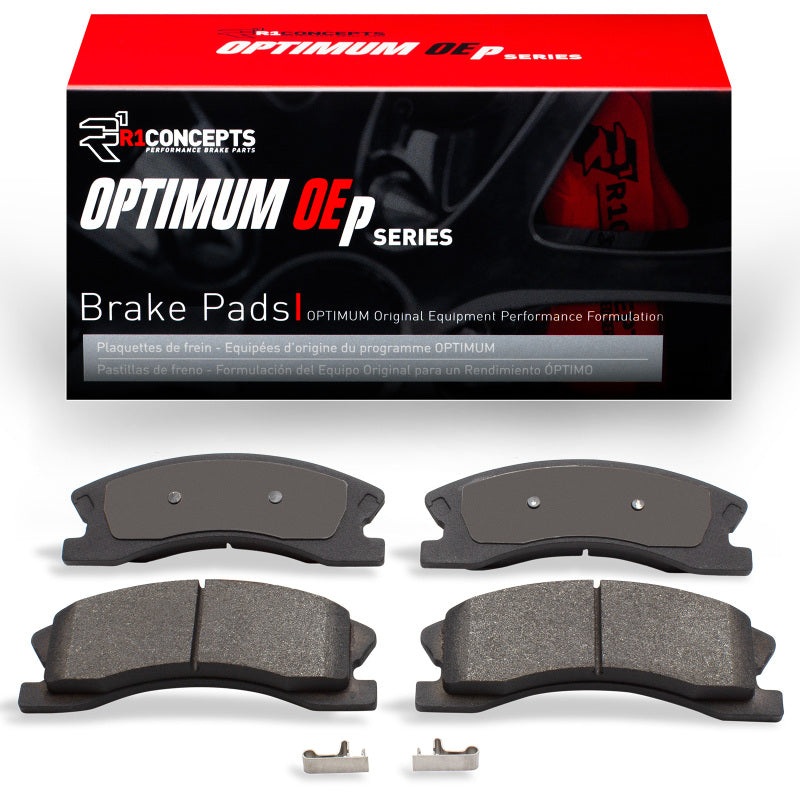 R1 Concepts R1 99-04 Jeep Grand Cherokee Front R1 Optimum OE Brake Pads