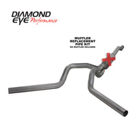 Diamond Eye Performance Diamond Eye KIT 4in Catback MFLR RPLCMENT PIPE DUAL SS: 03-07 FORD 6.0L F250/F350
