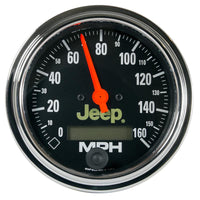 Autometer Jeep 3.375 In-Dash 0-160 MPH Electrical Speedometer Gauge - Programmable