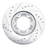 R1 Concepts R1 86-06 Chevrolet Luv Pickup (Mexico) Front Right Drilled & Slotted Silver Brake Rotor
