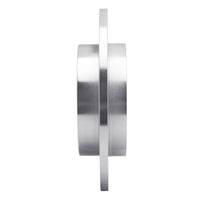 R1 Concepts R1 97-98 Volvo V90 Rear Right Drilled & Slotted Silver Brake Rotor