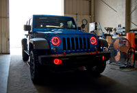 ORACLE Lighting Oracle Jeep Wrangler JK 07-17 LED Waterproof Halo Kit - ColorSHIFT