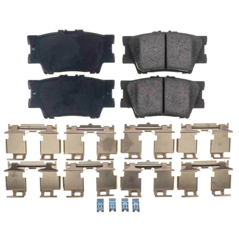 PowerStop Power Stop 21-22 Toyota Camry Rear Z17 Evo Ceramic Brake Pads w/Hardware