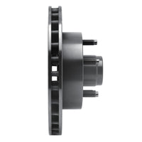 R1 Concepts R1 95-97 Ford Ranger (USA/Canada) Front Right Drilled & Slotted Black Brake Rotor