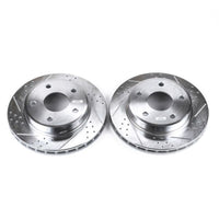 PowerStop Power Stop 05-11 Dodge Dakota Front Evolution Drilled & Slotted Rotors - Pair