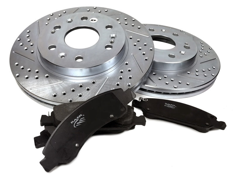 Baer Brakes 10-12 Ford F-150 Claw Rotor & Pad Combo Kit - Rear