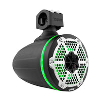 DS18 Tower Speakers 6.5in 1in Driver 150 Watts RMS w/ RGB LED Lights Black
