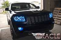ORACLE Lighting Oracle Jeep Grand Cherokee 11-13 Halo Kit - ColorSHIFT w/ Simple Controller