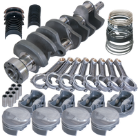 Eagle Chevy 454 1Pc 4.250in Crank 6.385in I-Beam Rods 18cc Dome 4.350in Pistons Rotating Assembly