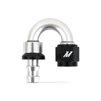 Mishimoto 180 Degree Push Lock Fitting - 6AN