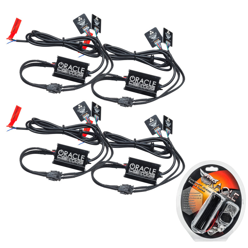 ORACLE Lighting Oracle 2022 Ford Maverick RGB Headlight Demon Eye Kit - ColorSHIFT w/RF Controller