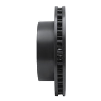 R1 Concepts R1 99-05 Ford F-250 4WD (Super Duty) Front Left Drilled & Slotted Black Brake Rotor