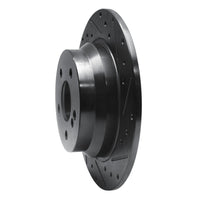 R1 Concepts R1 03-16 Mercedes-Benz E280 (Canada) Rear Right Drilled & Slotted Black Brake Rotor