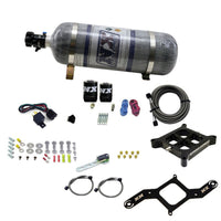 Nitrous Express 4150 Single Entry Crossbar Nitrous Plate Kit RNC (250-750HP) w/Composite Bottle