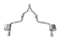 CORSA Performance Corsa 15-23 Charger SRT/Hellcat/Redeye 2.75in Valved Catback Dual Rear Exit w/ Single 4.5inPol Tips