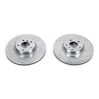 PowerStop Power Stop 07-13 BMW X5 Front Evolution Drilled & Slotted Rotors - Pair