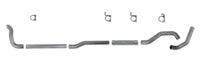 Diamond Eye Performance Diamond Eye KIT 4in TB MFLR RPLCMENT PIPE SGL AL: 2-WHEEL DRIVE ONLY 89-93 DODGE CUMMINS 5.9L