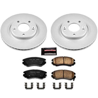 PowerStop Power Stop 06-10 Hyundai Sonata Front Z17 Evolution Geomet Coated Brake Kit