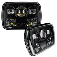 ORACLE Lighting Oracle 7inx6in 40W Replacement LED Headlight - Black (Pair)