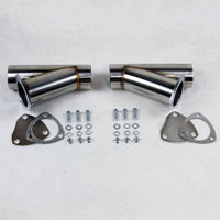 Granatelli Motor Sports Granatelli 5.0in Stainless Steel Manual Dual Exhaust Cutout