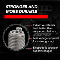 APR EA888.3/4/EA855.2/EA824 Iridium Pro Spark Plug - Heat Range 9 - 14mm x 26.5mm x 16mm - SINGLE