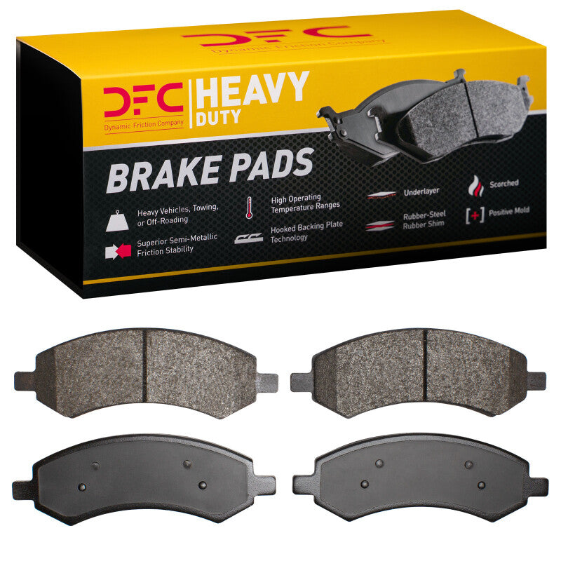 DFC 05-24 Chrysler Aspen Front Heavy Duty Pads - Semi Metallic