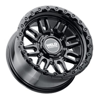 Weld Off-Road Swift 17x9in - 8x165.1 BP - ET-12 - 125.1mm CB - Gloss Black Wheel & Ring