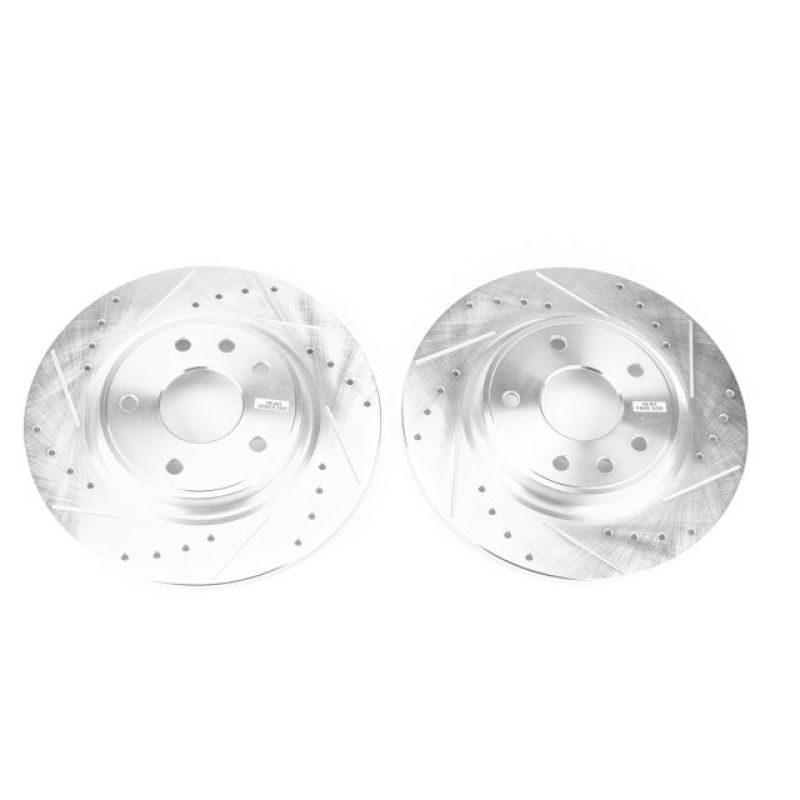 PowerStop Power Stop 17-19 Chrysler Pacifica Rear Evolution Drilled & Slotted Rotors - Pair