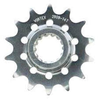 Vortex Racing Steel Front Sprocket 530 17 Tooth- Silver