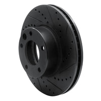 R1 Concepts R1 08-18 Mercedes-Benz G500 (USA/Canada) Front Right Drilled & Slotted Black Brake Rotor