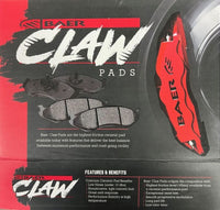 Baer Brakes 2005 Jaguar Vanden Plas Claw Brake Rear Pads
