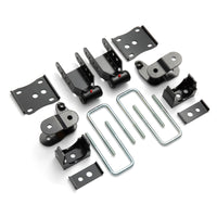 QA1 21-25 Ford F150 4WD Single Adjustable Lowering Kit w/ Spindles - 3.5-5.5in