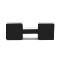 ORACLE Lighting Universal Illuminated LED Letter Badges - Matte Blk Surface Finish - H