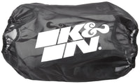 K&N Engineering K&N Round Tapered Drycharger Air Filter Wrap 8in B ID x 6.625in T ID x 10.5in H