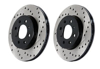 StopTech 13-15 BMW 335i Drilled Front Left Sport Brake Rotor