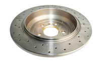 DBA 07-16 Mercedes-Benz GL320 Rear Street Drilled & Slotted Rotor