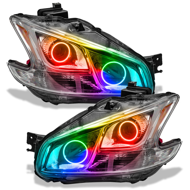 ORACLE Lighting Oracle 09-13 Nissan Maxima SMD HL (Non-HID)-Chrome - ColorSHIFT w/o Controller