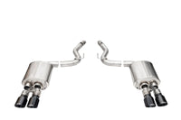CORSA Performance Corsa 2024+ Ford Mustang V8 5.0L 3in Axle-Back Exhaust System w/ Twin 4in Black Pro-Series Tips