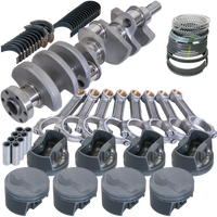 Eagle Ford 289/302 3.000in Crank 5.090in I-Beam Rods -5cc Flat Top 4.030in Pistons Rotating Assembly