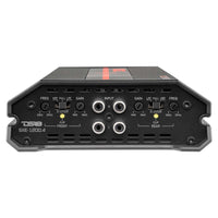 DS18 4-Channel SXE Amplifier Class A|B 2x 200/4ohm Bridge 4 x 100/2ohm 4 x 60/4ohm Watts RMS- Black