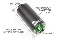 Radium Engineering Fuel Filter Kit w/ 100 Micron Stainless Filter