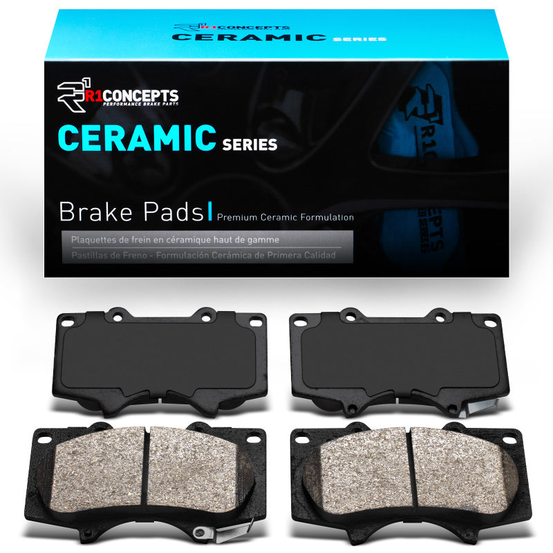 R1 Concepts R1 00-25 JAC Frison Front R1 Ceramic Brake Pads