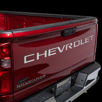 Putco 2020 Chevy Silv 2500/3500 - SS Tailgate Letters CHEVROLET - Stamped Version Chevrolet Letters