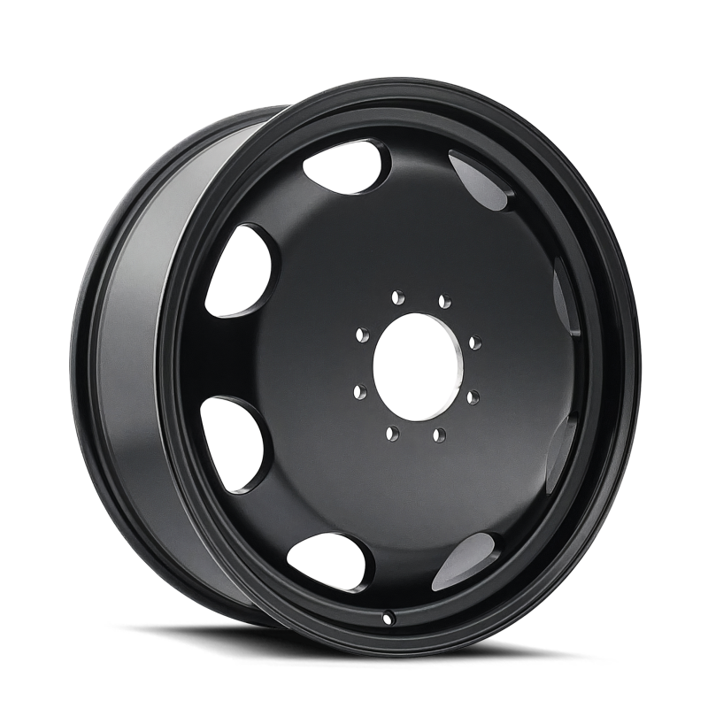 Cali Off-Road 9110D Summit Dually 20x8.25 / 8x165.1 BP / 100mm Offset / 121.3mm Hub Matte Blk Wheel