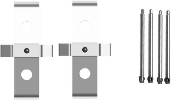 TEXTAR 82072400 Brake Pad Fitting Kit