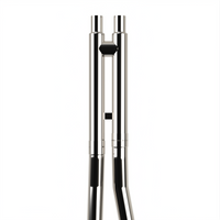 Kooks Headers Kooks 18-24 Ford Mustang GT 5.0 3in. Valved Touring Cat-Back Exhaust - Carbon Tips