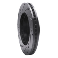 R1 Concepts R1 83-96 Buick LeSabre Front Right Drilled & Slotted Black Brake Rotor