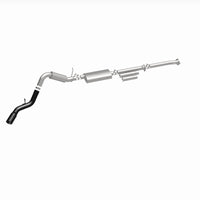 MagnaFlow 11-19 GM 2500/3500 6.0L 4in Single Passenger Side Rear Exit Cat-Back Exhaust w/Black Tips